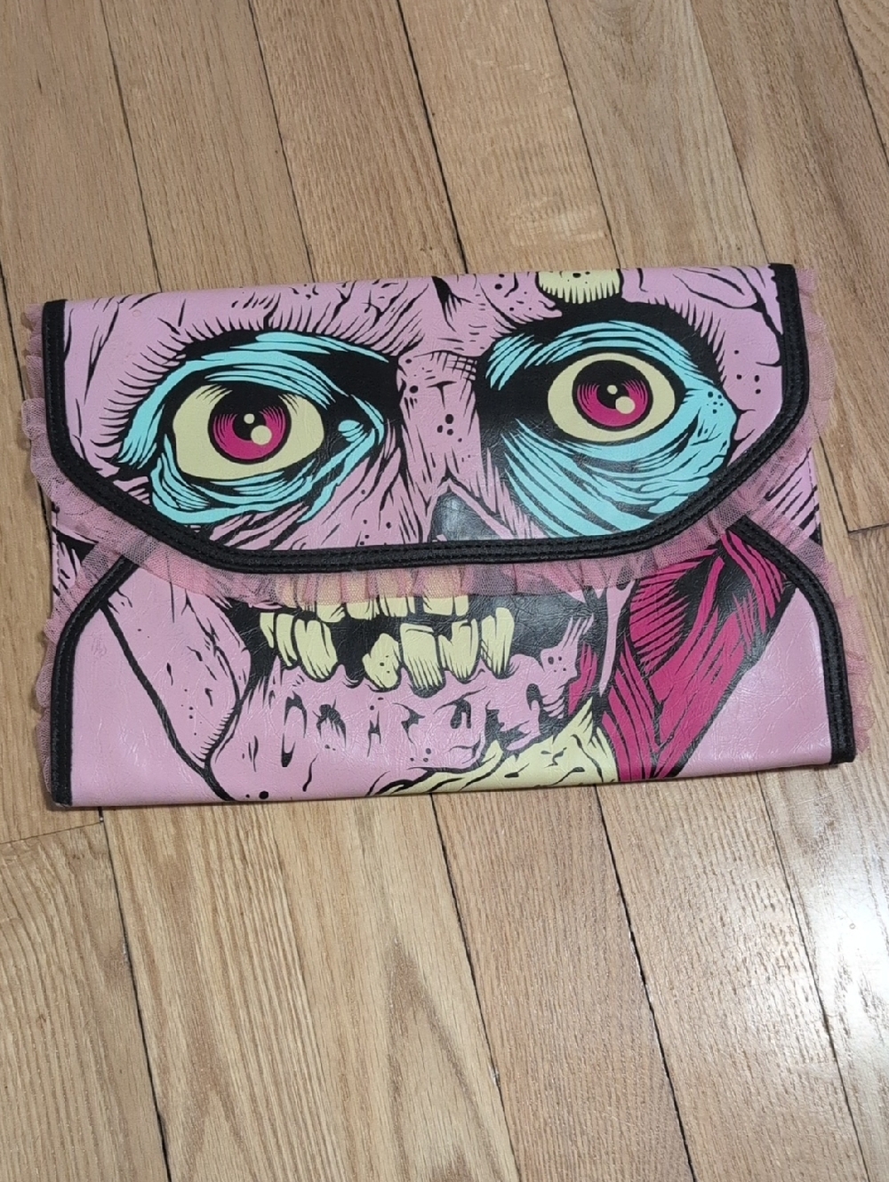 Iron Fist  Pink Zombie Clutch